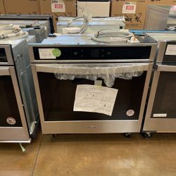 Whirlpool Single Electric Wall Oven Stainless Steel