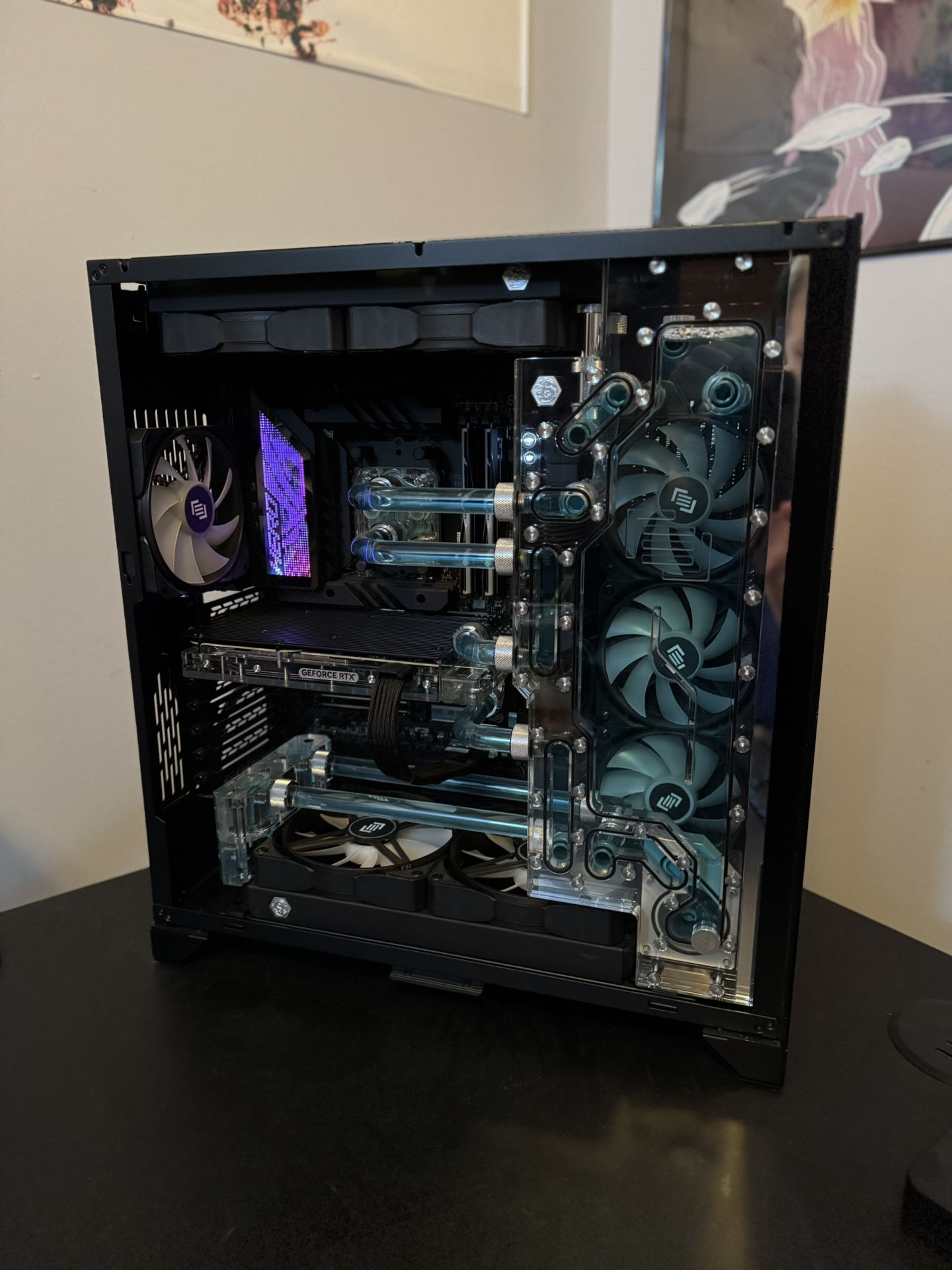 Maingear Custom Watercool Gaming Computer with 4090 and 7800X3D