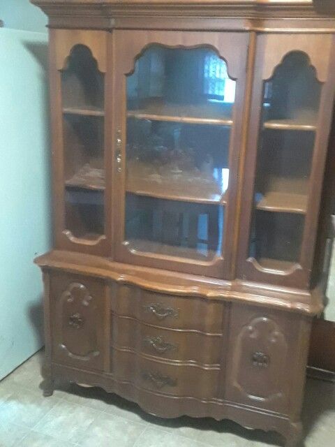 Hardwood China cabinet...Need gone asap.