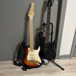 Sterling by Music Man and Sawtooth Electric Guitars