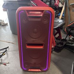 Sony GTK-XB7RC High Power Home Audio System with Bluetooth, Red