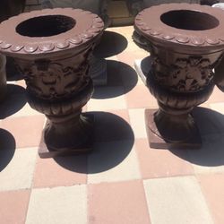 New Flower Pots Made Out Of Cement Perfect Gift For Any Occasion 