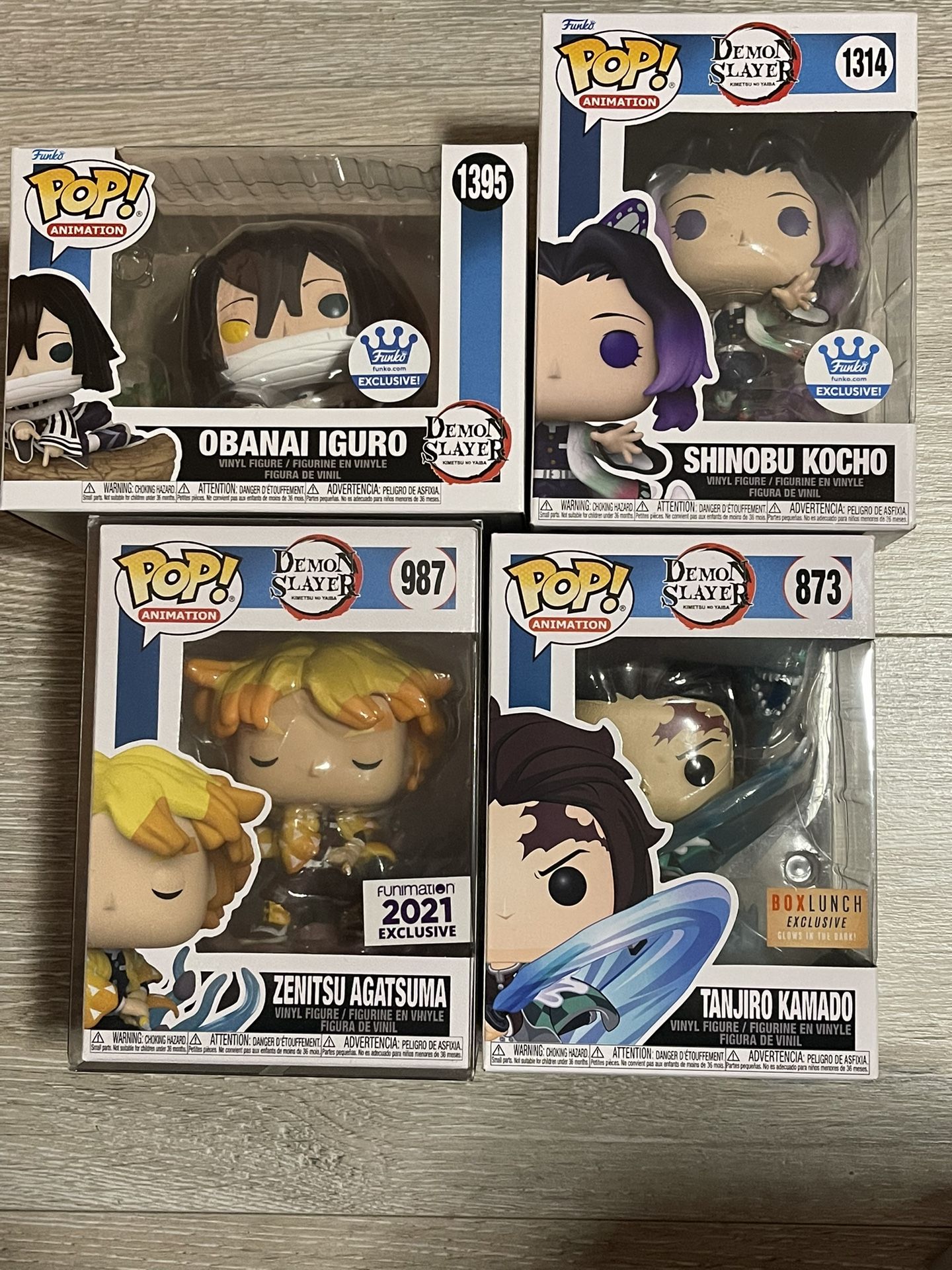 Demon Slayer Funko Pop Lot
