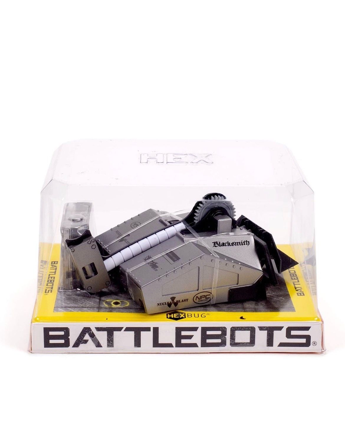 HEXBUG BattleBots Remote Control Blacksmith - Electronic RC Robot Toy for Kids - Powered Hex Bug with Batteries Included