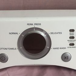 #1658 LG Kenmore Washer Control Panel, White (NO BOARD)  Part # 3720ER0003 