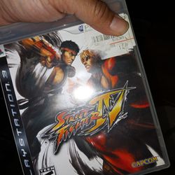 Street Fighters 5 For Ps3
