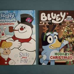 Christmas Sticker Activity Books 