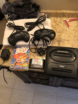Sega Genesis system console bundle with games and controllers