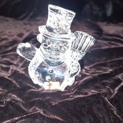 Marquis by Waterford Crystal Snowman 