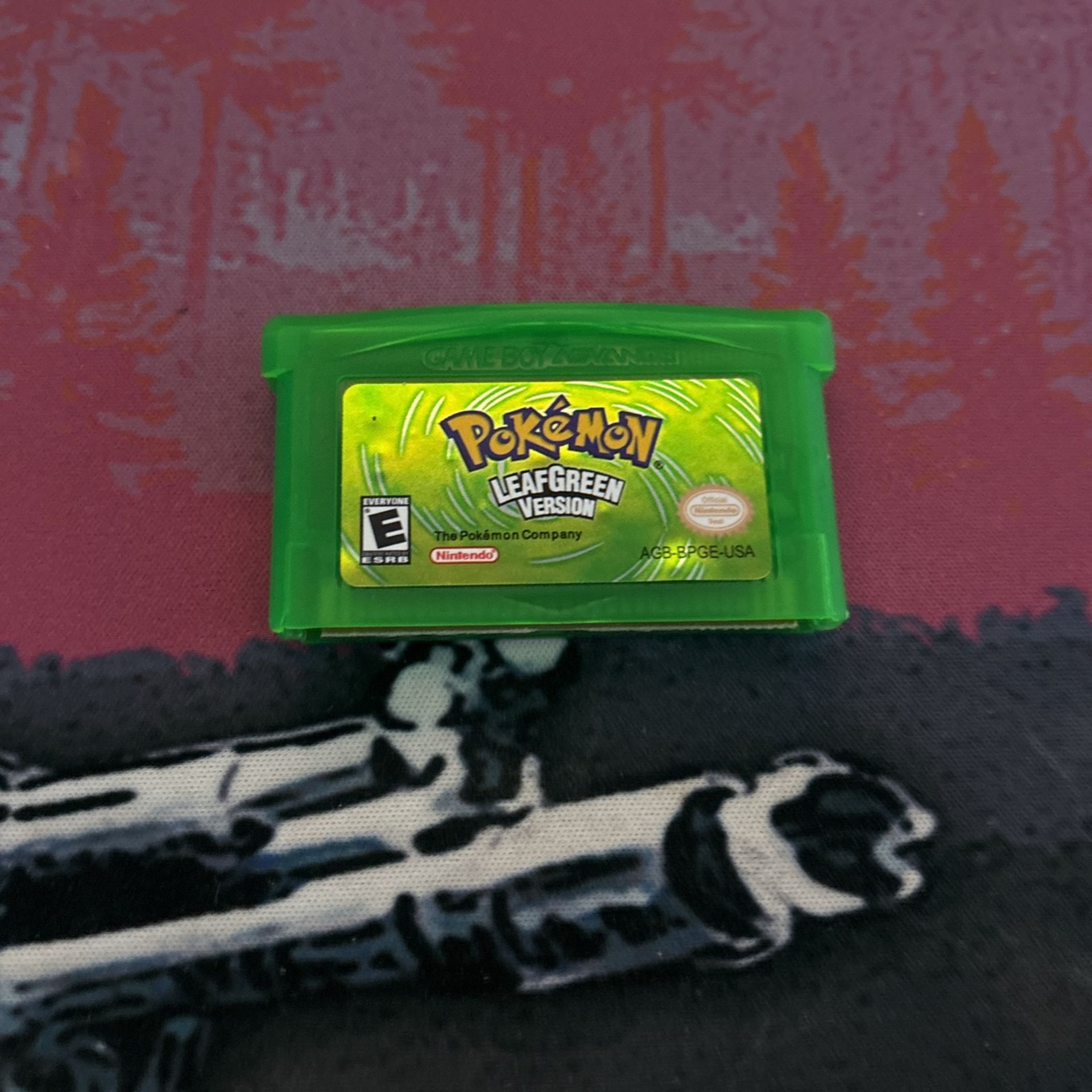 Pokemon Leaf Green Version Game Boy Advanced
