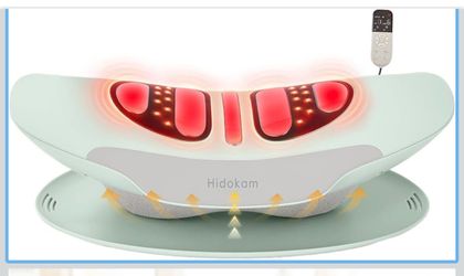 Smart Lower Back Massager with Soothing Warm Therapy & Air Traction – Spinal Decompression Device for Sciatica Relief, Lumbar Pressure & Stiffness
