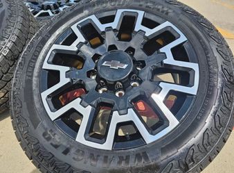 22” Chevy Silverado GMC Sierra 2500 & 3500 Wheels Rims Tires Factory OEM 2025