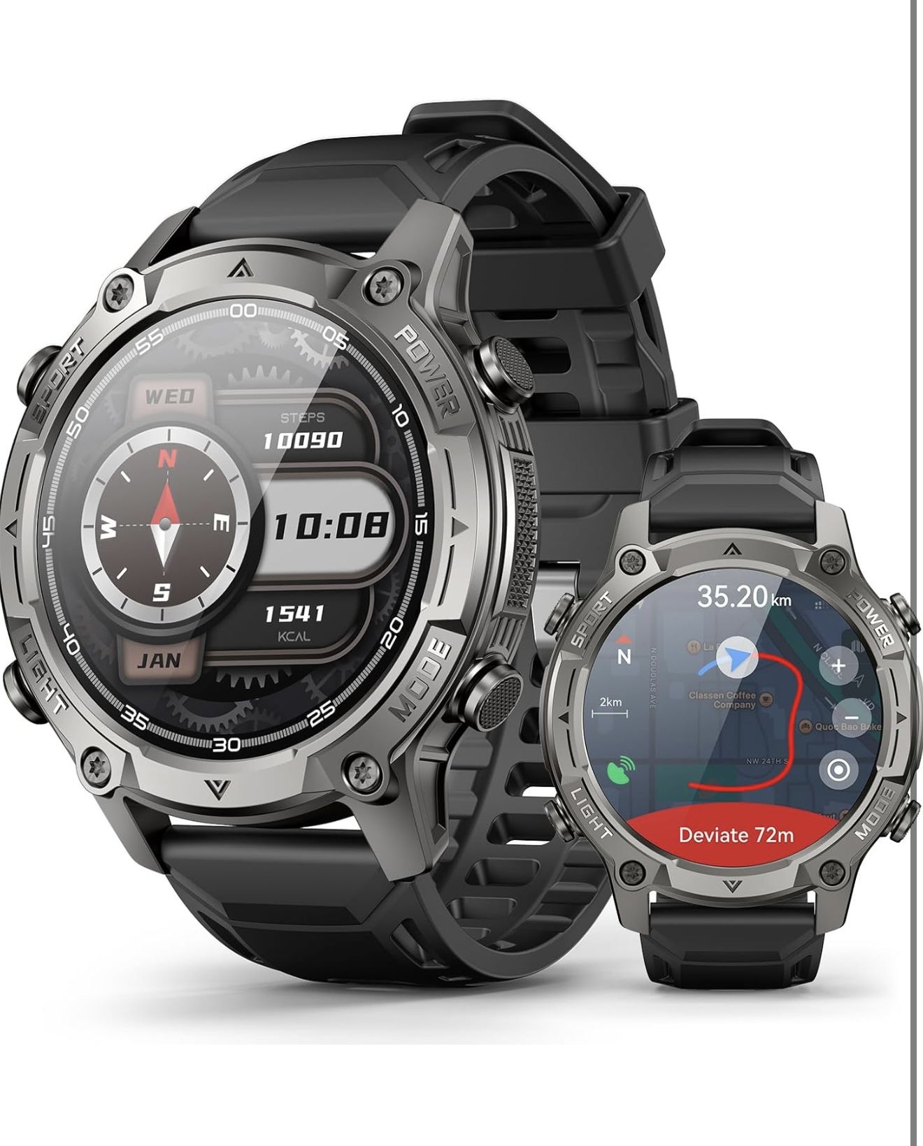 đđâ¤ď¸ AI Smart Watch with Standalone GPS & Offline Maps