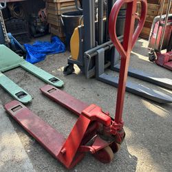 Red Pallet Jack