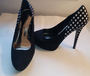 Kim Kardashian Polka Dot Stilettos