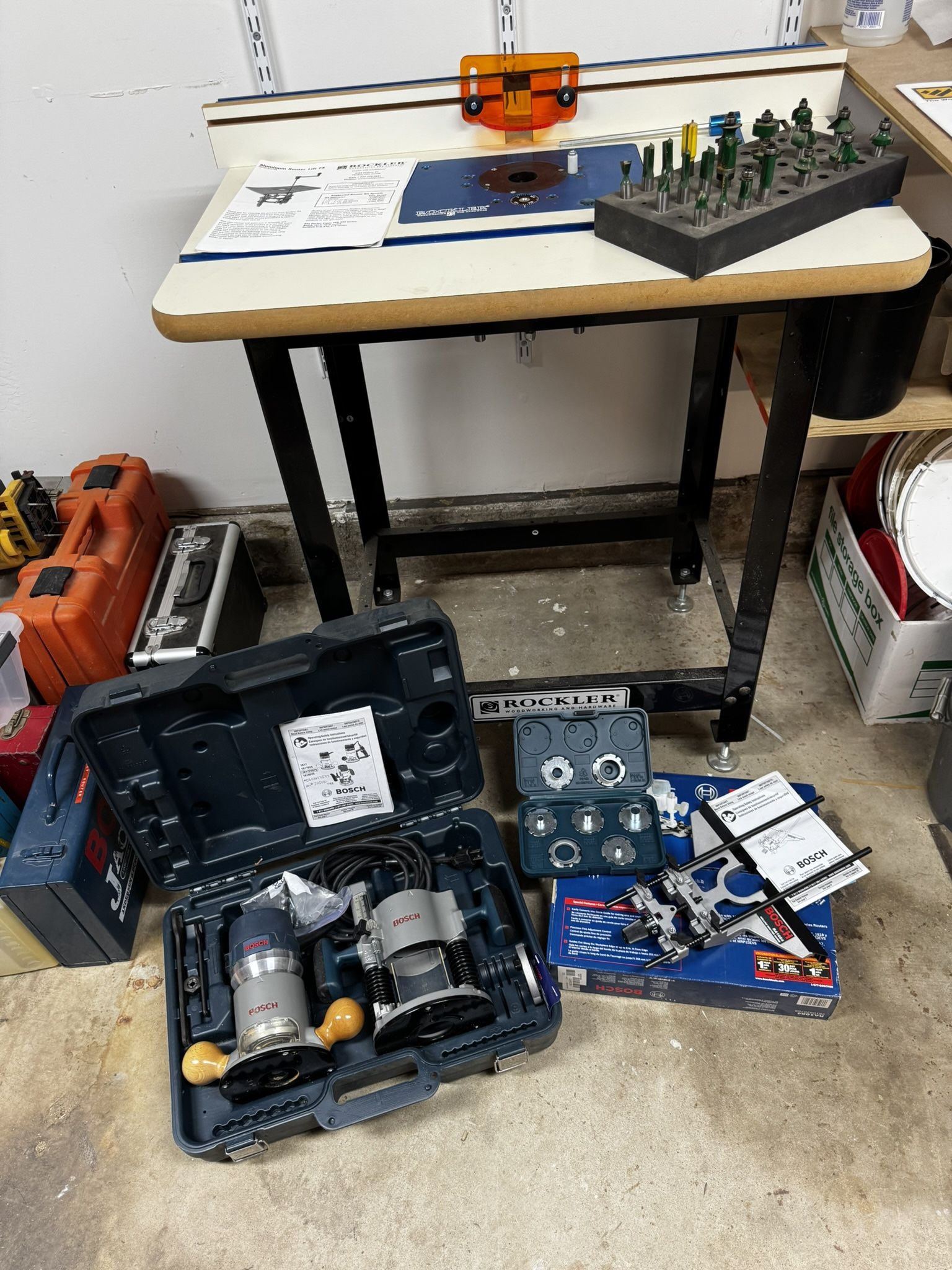Bosch & Rockler Router System