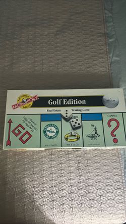 Monopoly Golf Edition
