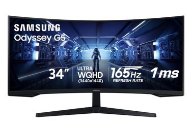 Samsung Odyssey G5 34” curved monitor
