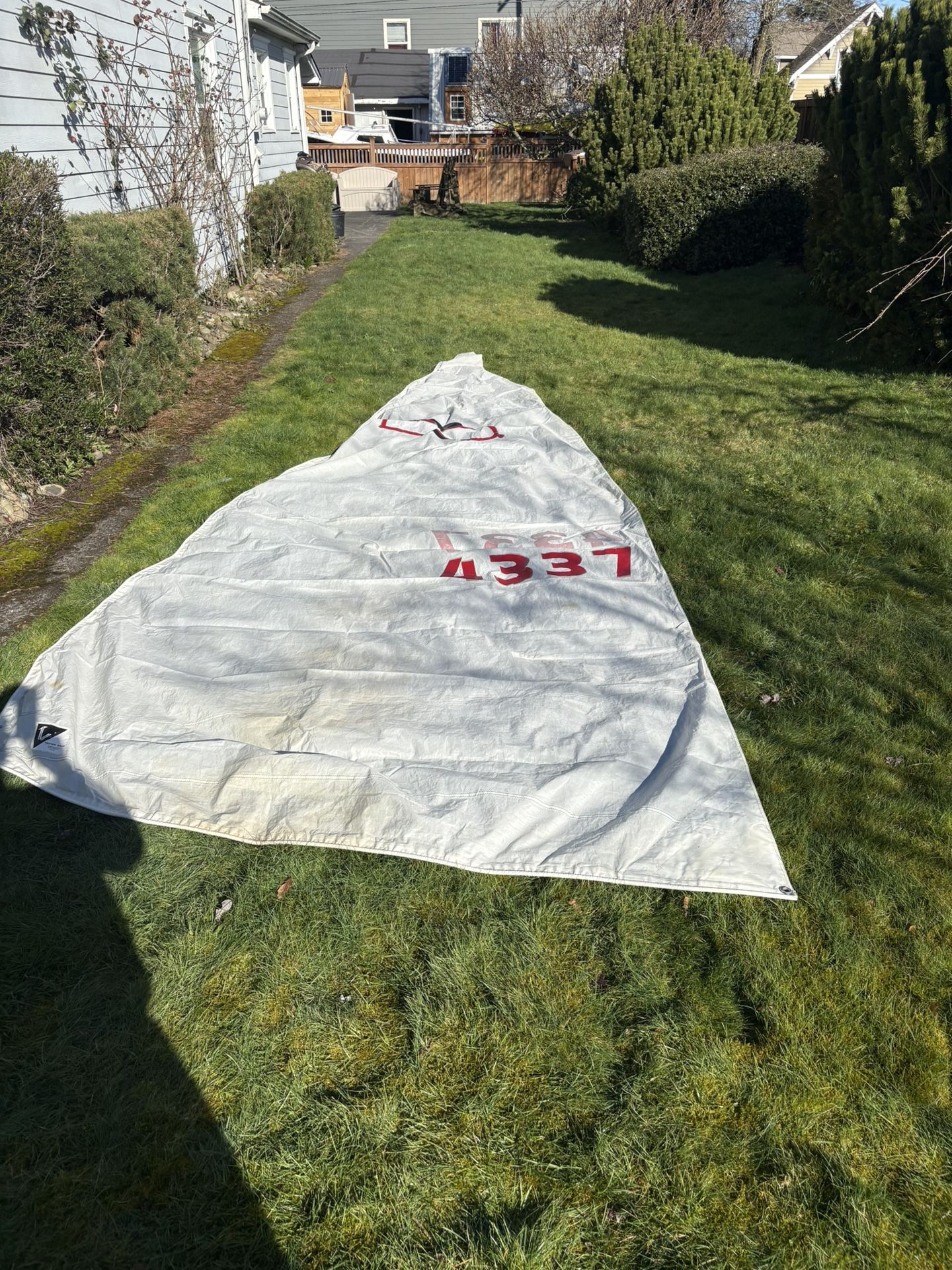 Chrysler 16 main sail