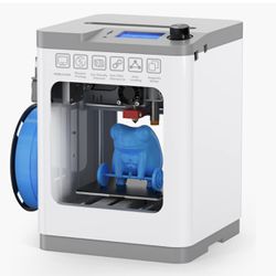 Entina Mini 3D Printer. Tina 2, Fully Assembled and Auto Leveling 3D , Removable Magnetic Platform. Print  Size 3.9x4.7x3.9 inch
