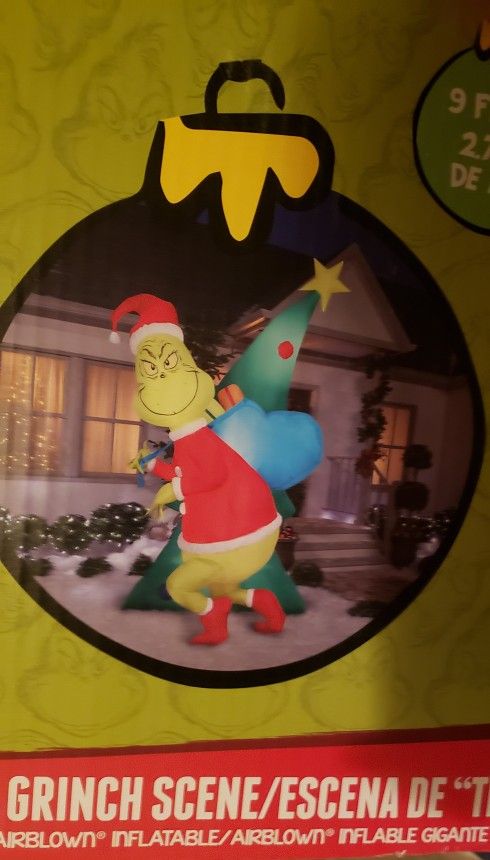 10 ft. Giant-Sized LED Archway Grinch Merry Grinchmas Christmas Airblown® Inflatable