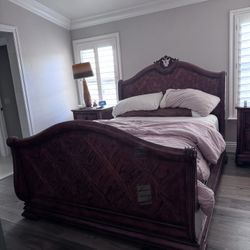 Bed Frame and Dresser 