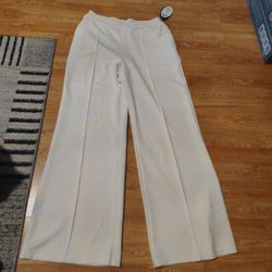 White Jeans Long Size Medium Stretch 