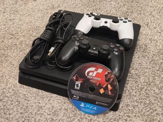 Playstation 4 PS4 Slim 1TB With 2 Controllers