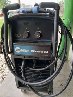 Millermatic 252 mig/Fluxcore welder