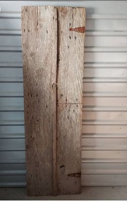 Primitive Antique Rough Sawn Barn Door 23x75