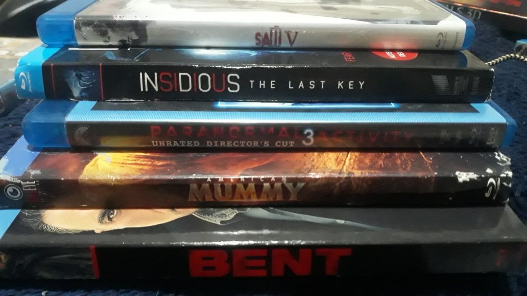 New DvD/Blu-Ray 7 pack