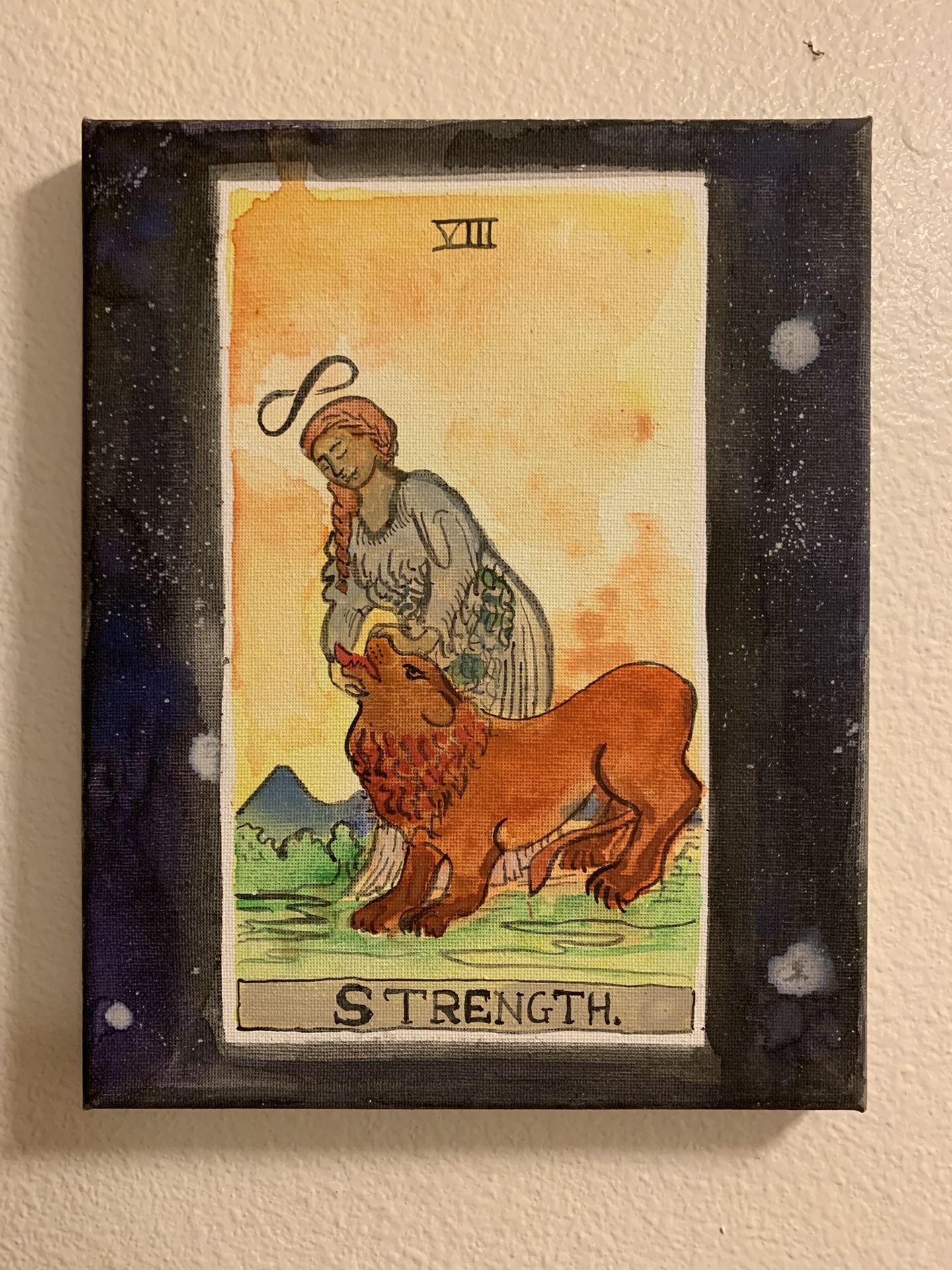 Tarot Card Watercolor Paintings