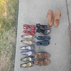 8 Pair Of Shoes 