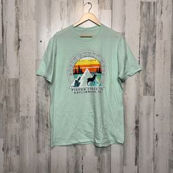 Great Smoky Mountains Graphic Tee 2XL Mint Green