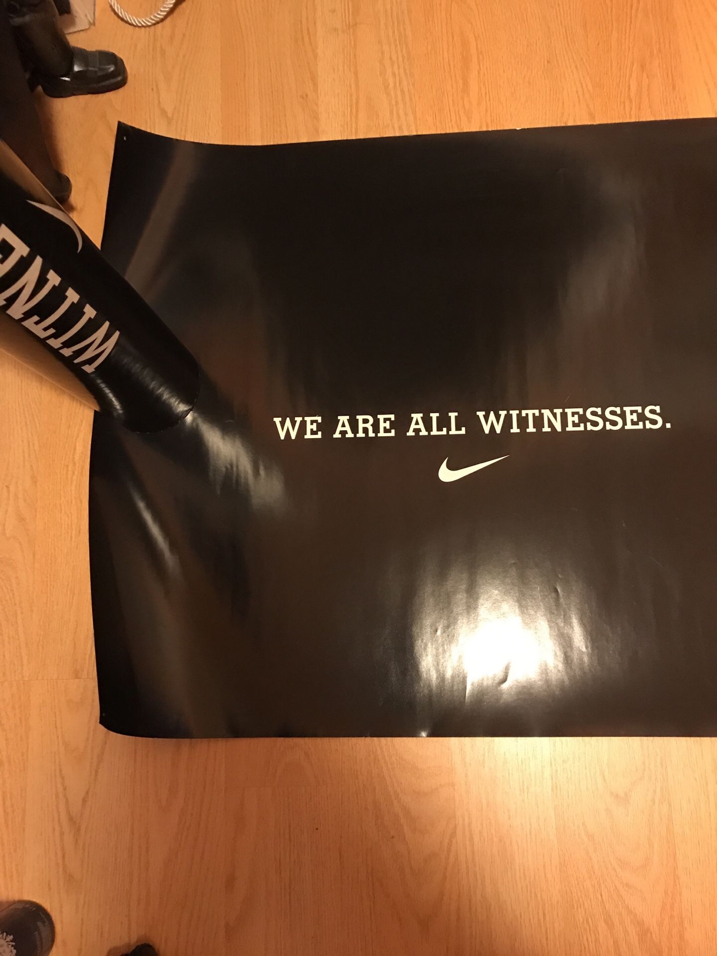 Lebron James poster (we are all witness) RETRO ORIGINAL 48x24 for Sale in  Chino, CA - OfferUp