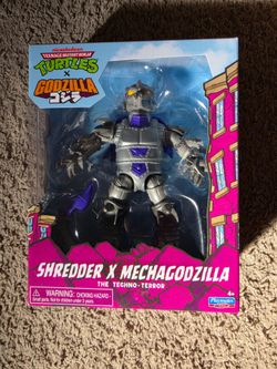 TMNT X Godzilla Shredder X Mechagodzilla