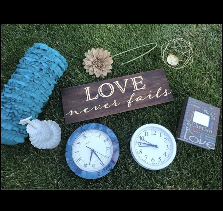 Home / Office Decor - Pillow/Clocks/Pillow/Wooden Sign/Jewelry Holder/Candle Holder/Floral Stem $20