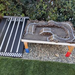 Monster Truck Table And Race Ramp
