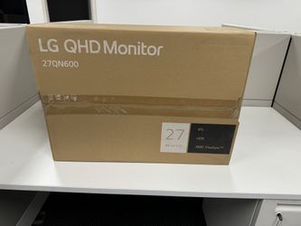 LG Monitor 27” QHD, IPS, HDR,AMD,FreeSync 