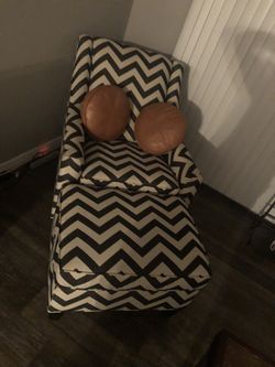 Sofa-chair and ottoman