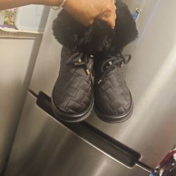 Sz5 Boots Kurt Geiger Fur Inside So Comfy Pet Smk Free