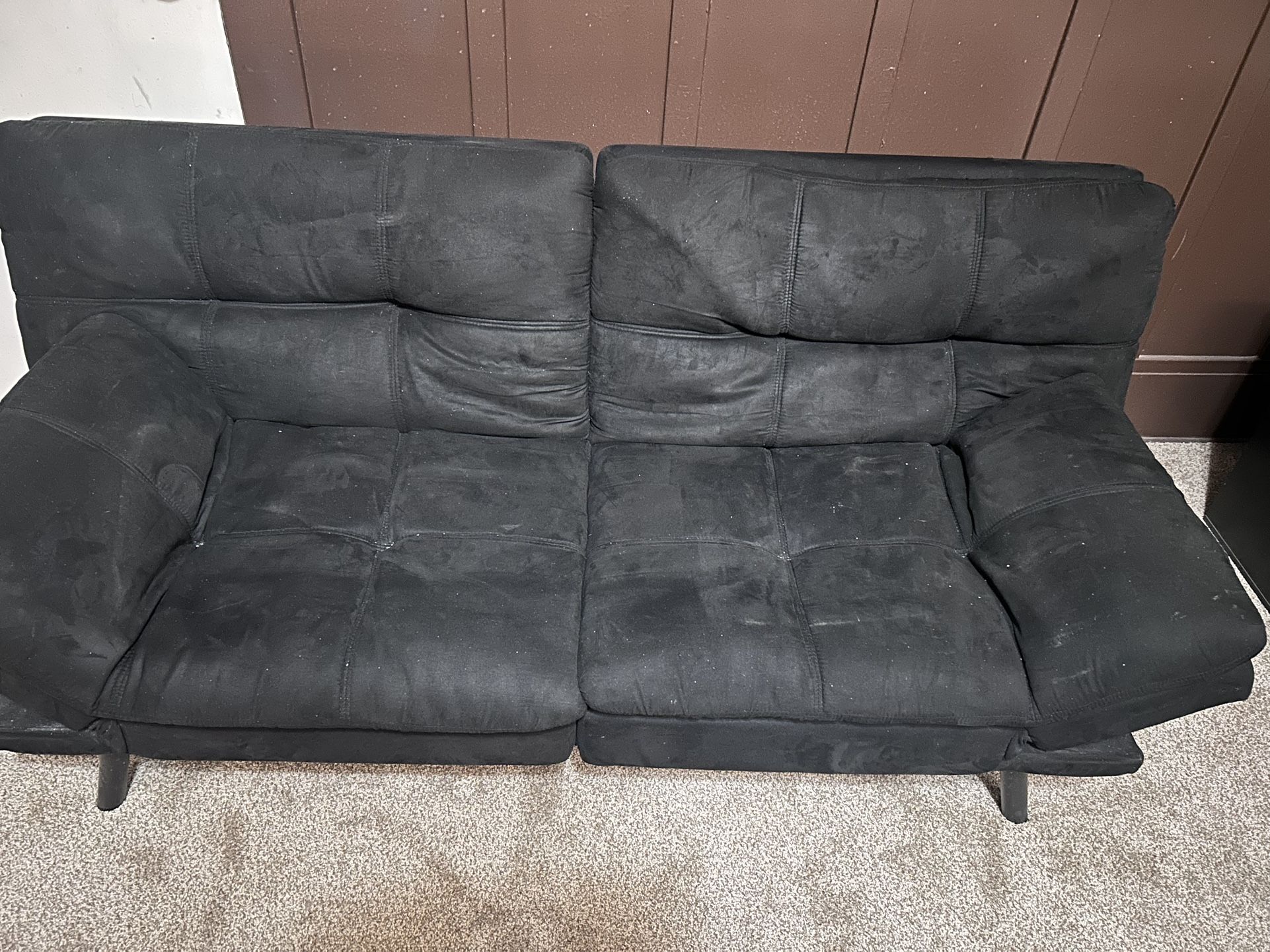 Black Futon Couch