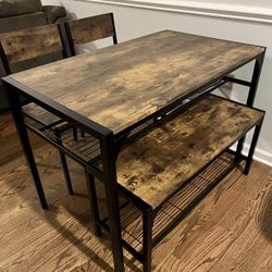 Dinning Table Set For 4 