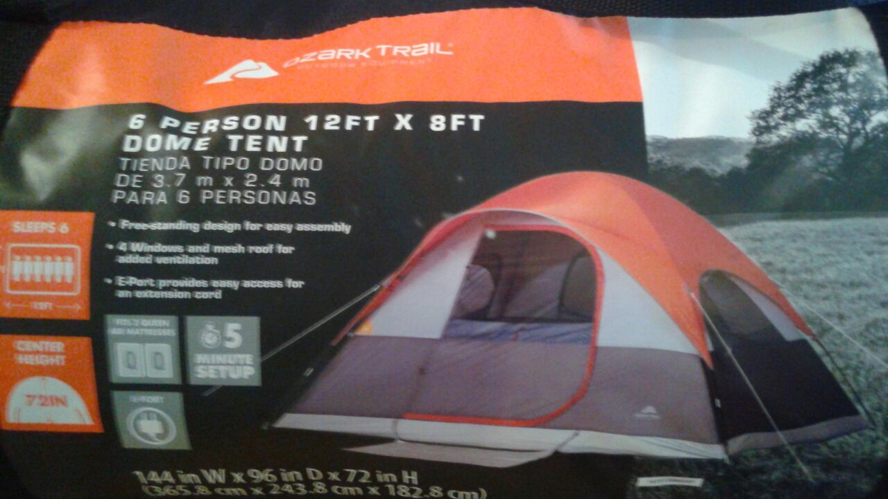 Ozark trail 6 person dome tent deals