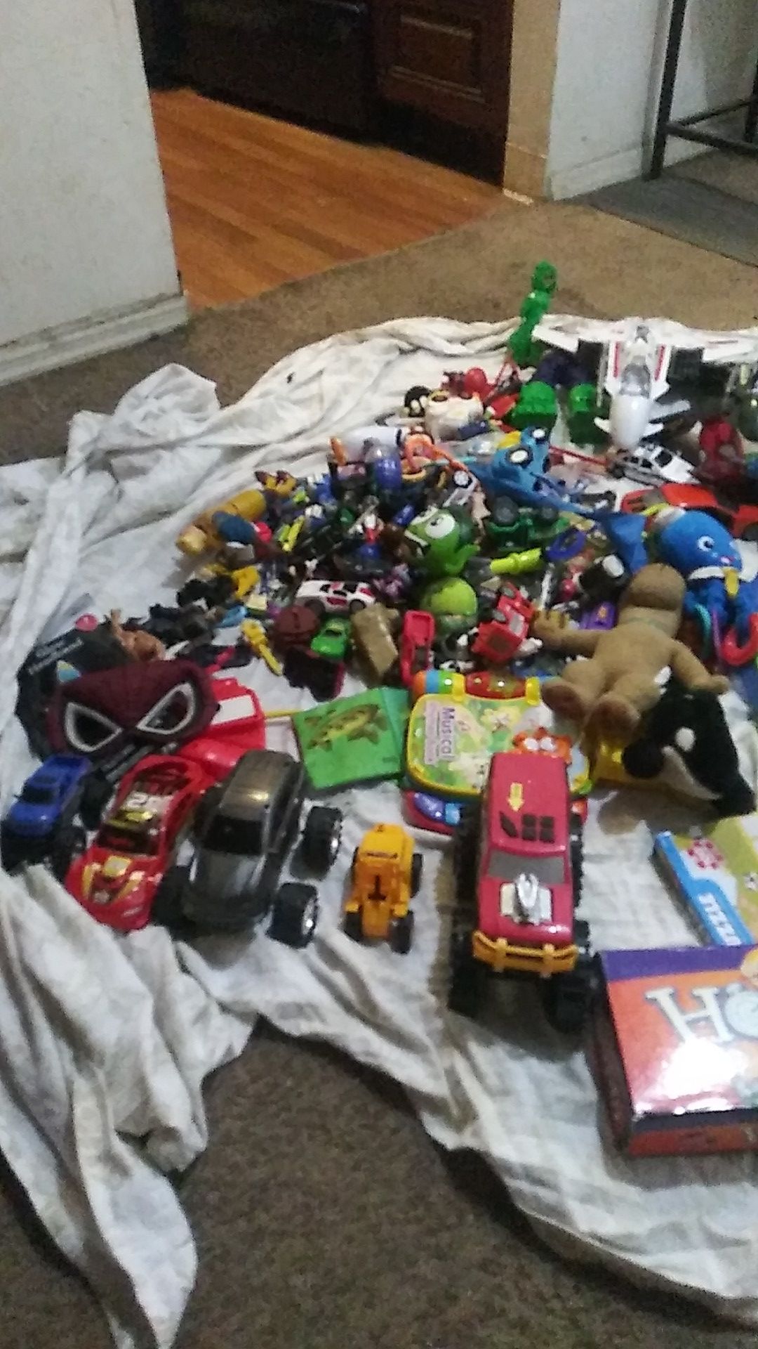 A lot of kids toys and games