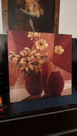 Floral Still Life Canvas Wall Art