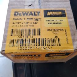 DEWALT GRINDING WHEELS MASTER/PAK