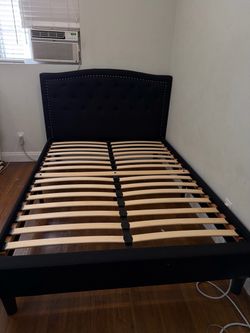Black Bed Frame Full Size