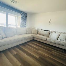 Couch With 10 Pillows 