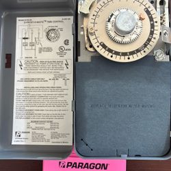 Walk In Cooler Mechanical Defrost Timer PARAGON 